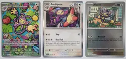 Pokemon Trading Card TCG Ambipom Full Art Holo 107/094 079/094 Nintendo 2025 - Image 1