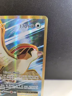 Pidgeot EX 104/108 Evolutions Full Art Ultra Rare Holo Pokemon Card - Image 2