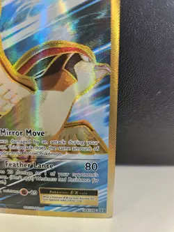 Pidgeot EX 104/108 Evolutions Full Art Ultra Rare Holo Pokemon Card - Image 4