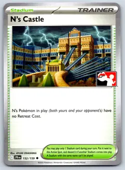 N's Castle - Prize Pack Series 7 - Journey Together Pokemon Card NM - Image 1