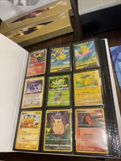 Massive Pokemon Lot Tins Mats Posters PSA Magazine Binder With Cards - Image 2