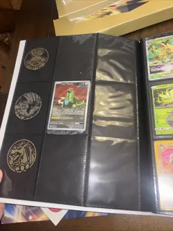 Massive Pokemon Lot Tins Mats Posters PSA Magazine Binder With Cards - Image 5