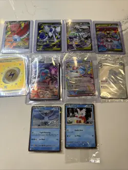 Pokemon Card Lot - Sealed promos, Mega, EX (12x Cards) - Image 1