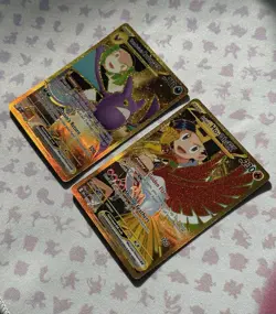 Pokemon TCG Destined Rivals X2 Gold Cards - Ethan’s Ho-Oh ex & Crowbat ex - NM - Image 2