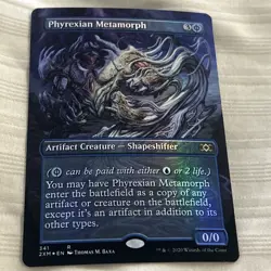 Phyrexian Metamorph (Borderless) Double Masters Foil MTG Magic The Gathering - Image 1