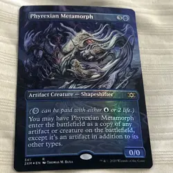 Phyrexian Metamorph (Borderless) Double Masters Foil MTG Magic The Gathering - Image 2