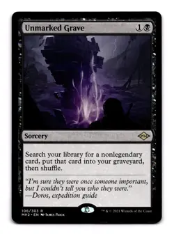 Unmarked Grave - 106 MH2: Modern Horizons 2 R Normal NM - Image 1