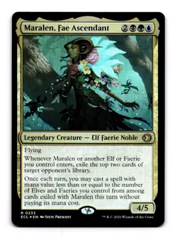 Maralen, Fae Ascendant - 233 ECL: Lorwyn Eclipsed R Foil NM - Image 1
