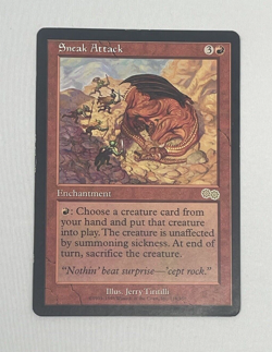 MTG - Sneak Attack - Urza's Saga - Magic the Gathering - MP - Image 1