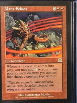 MTG Magic The Gathering Mana Echoes - Onslaught #218 - Image 3