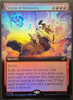 MTG Avatar: The Last Airbender Storm of Memories Extended Art Foil (Rare) - Image 1