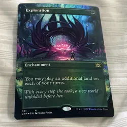 Magic the Gathering Exploration Foil Borderless Double Masters MTG EDH - Image 2