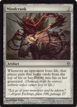 New Phyrexia #144 Mindcrank - Image 1