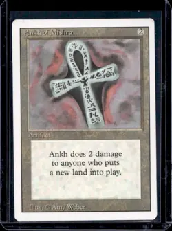 1993 Magic: The Gathering Unlimited Ankh of Mishra #NNO - Image 1