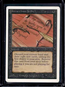 1994 Magic: The Gathering Revised Edition Contract from Below #NNO - Image 1