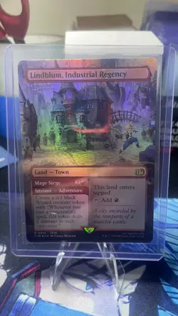 Lindblum, Industrial Regency (Borderless) Final Fantasy Foil - Image 1