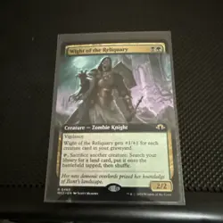 MTG - (Extended Art) WIGHT OF THE RELIQUARY - Modern Horizons 3 (R) NM - Image 1