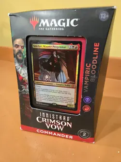 Innistrad: Crimson Vow Commander Deck: Vampiric Bloodline MTG Brand New Sealed 630509995318 - Image 1