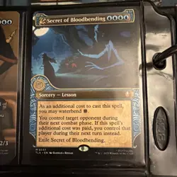 Secret of Bloodbending (Showcase) Avatar: The Last Airbender Regular - MTG - NM - Image 1