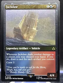 Jackdaw #239 Assassin's Creed Etched Foil Rare - Image 1