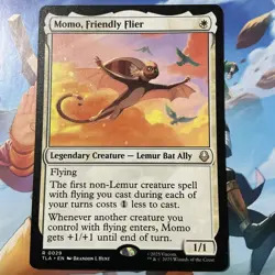 Magic: The Gathering Momo, Friendly Flier Avatar: The Last Airbender Regular NP - Image 1