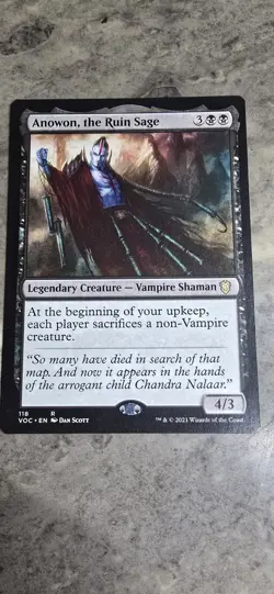 Anowon, the Ruin Sage Commander: Innistrad: Crimson Vow Regular Rare MTG NM - Image 1