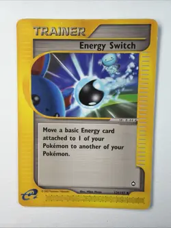 Energy Switch 120/147 Aquapolis MP Uncommon Pokemon TCG - Image 1