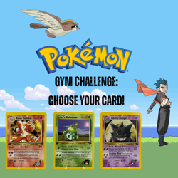 Pokemon Gym Challenge: Choose Your Card - 1st Edition & Unlimited - LP/NM - WOTC - Image 1