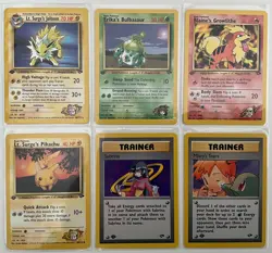 2000 POKEMON GYM CHALLENGE 1ST EDITION CARDS YOU CHOOSE Nr Mint / Mint - Image 1