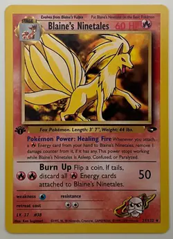 2000 POKEMON GYM CHALLENGE 1ST EDITION CARDS YOU CHOOSE Nr Mint / Mint - Image 2