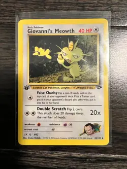 Pokemon Gym Challenge Card Set YOU CHOOSE 2000 1st Editions included NM Mint - Image 5