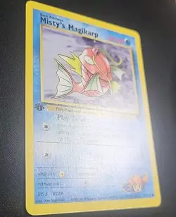 Pokemon Card Misty's Magikarp 1st Edition Gym Challenge Common 88/132 NM/VLP - Image 2