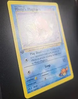 Pokemon Card Misty's Magikarp 1st Edition Gym Challenge Common 88/132 NM/VLP - Image 3
