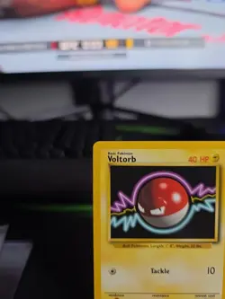 Voltorb Base Set 67/102 Regular Unlimited Common Pokemon TCG Wotc 1999 - Image 2