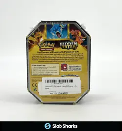 POKEMON TCG HIDDEN FATES GYARADOS GX SEALED TIN - Image 2