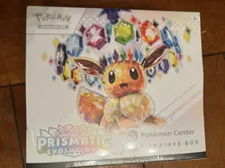 Pokemon TCG Prismatic Evolutions Pokemon Center Elite Trainer Box ETB New Sealed - Image 1