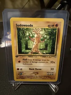 2000 Pokemon 1st Edition Neo Genesis Sudowoodo | Pack Fresh - Image 1