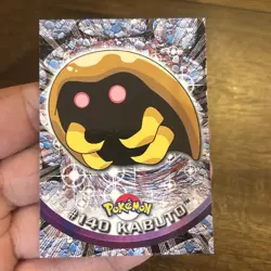 Kabuto #140 Topps TV Animation Edition Blue Logo Pokemon Card Vintage TCG Card - Image 1