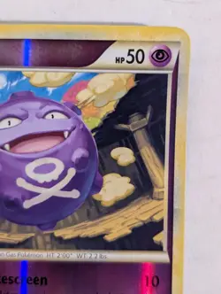 Pokemon TCG Koffing Heartgold & Soulsilver 70/123 Reverse Holo Common 2010 - Image 3