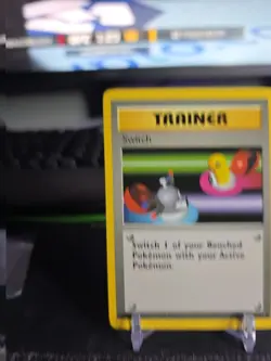 Pokemon Trainer 95/102 Switch Base Set WOTC Unlimited Common NM - Image 2