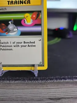 Pokemon Trainer 95/102 Switch Base Set WOTC Unlimited Common NM - Image 4