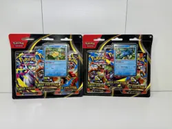 Pokemon TCG Mega Evolution 3-Pack Blister Set of 2 Psyduck and Golduck - Image 1