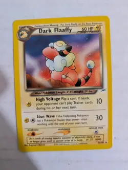 Pokemon Card - Dark Flaaffy Neo Destiny 34/105 Uncommon Non Holo - Image 1
