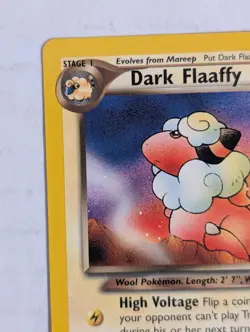 Pokemon Card - Dark Flaaffy Neo Destiny 34/105 Uncommon Non Holo - Image 4