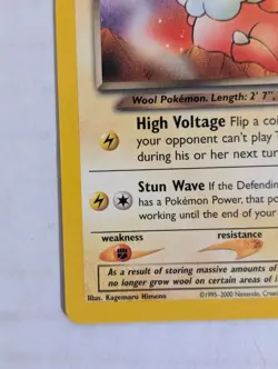 Pokemon Card - Dark Flaaffy Neo Destiny 34/105 Uncommon Non Holo - Image 5