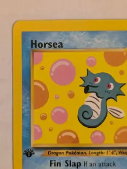Pokemon Cards: Neo Genesis 1st Edition Common: Horsea 62/111 - Image 4