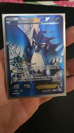 Pokemon Articuno EX Full Art Ultra Rare Holo Plasma Storm 132/135 Card - Image 2