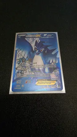 Pokemon Articuno EX Full Art Ultra Rare Holo Plasma Storm 132/135 Card - Image 3