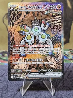 Pokemon TCG Sandy Shocks ex 159/131 Prismatic Evolutions Holo Card NM - Image 1