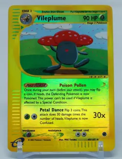 Pokemon Expedition Base Set Reverse Holo #69 Vileplume - Image 5